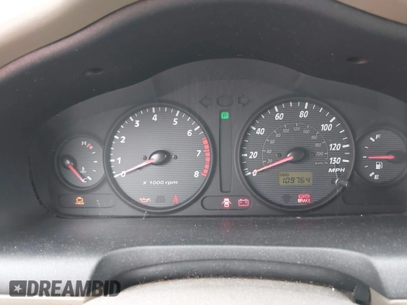 2003 Hyundai Santa Fe GLS with VIN KM8SC73D63U350345, listed as a IAAI auction lot 41841877 with 109,764 mi miles. Bid and sale history available at carsss.com. Image 7.