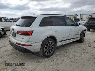 2022 Audi Q7 Premium Plus with VIN WA1LJBF73ND016522, listed as a Copart auction lot 47744775 with 42,778 mi miles and Salvage title. Bid and sale history available at DreamBid. Image 3.