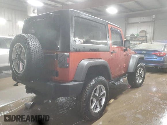 2009 Jeep Wrangler Rubicon with VIN 1J4GA64179L733136, listed as a Copart auction lot 43747805 with 94,899 mi miles and Salvage Title. Bid and sale history available at DreamBid. Image 3.