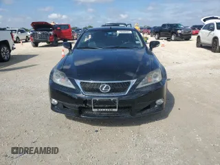 2012 Lexus IS 350 C with VIN JTHFE2C22C2508708, listed as a Copart auction lot 74030524 with Not provided miles and Non repairable. Bid and sale history available at DreamBid. Image 5.