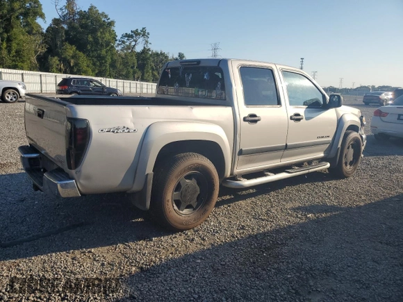 2005 GMC Canyon 1SE SLE Z71 with VIN 1GTDS136258218662, listed as a Copart auction lot 72512844 with 164,396 mi miles and Salvage Title. Bid and sale history available at carsss.com. Image 3.