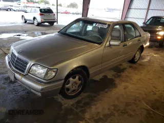 1998 Mercedes-Benz S-Class with VIN WDBGA32G7WA378163, listed as a Copart auction lot 84769624 with 0 mi miles and Clean Title. Bid and sale history available at carsss.com. Image 1.