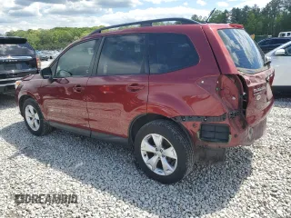 2015 Subaru Forester 2.5i with VIN JF2SJABC9FH460210, listed as a Copart auction lot 52627665 with 62,086 mi miles and Salvage Title. Bid and sale history available at carsss.com. Image 2.