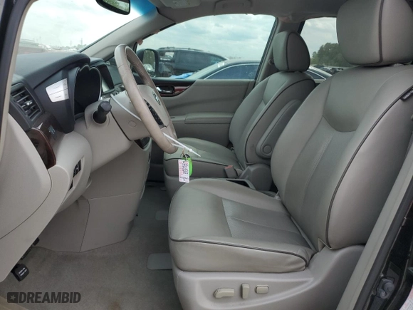 2015 Nissan Quest S with VIN JN8AE2KP3F9127443, listed as a Copart auction lot 45927644 with 93,174 mi miles. Bid and sale history available at carsss.com. Image 7.