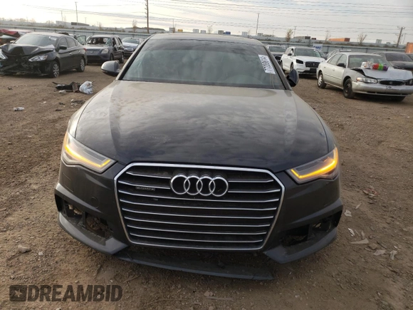 2017 Audi A6 Premium with VIN WAUF8AFC2HN059587, listed as a Copart auction lot 77209814 with 94,537 mi miles and Salvage Title. Bid and sale history available at carsss.com. Image 5.