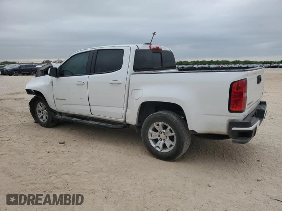 2022 Chevrolet Colorado 2WD LT with VIN 1GCGSCEN2N1192117, listed as a Copart auction lot 53332985 with 41,037 mi miles and Salvage title. Bid and sale history available at DreamBid. Image 2.
