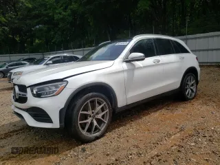 2020 Mercedes-Benz GLC 300 with VIN WDC0G8DB1LF735264, listed as a Copart auction lot 60145425 with 80,434 mi miles and Salvage title. Bid and sale history available at DreamBid. Image 1.