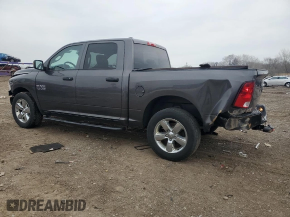 2017 Ram 1500 Express z VIN 1C6RR7KG5HS674555, wystawiony jako Copart lot #52196805 z przebiegiem 130 100 mil mil oraz Szkoda całkowita • Salvage title. Historia ofert i sprzedaży dostępna na DreamBid. Obrazek 2.