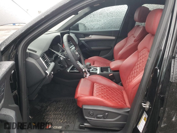 2023 Audi SQ5 Sportback Prestige with VIN WA134AFY2P2153458, listed as a Copart auction lot 83234484 with 48,161 mi miles and Salvage Title. Bid and sale history available at carsss.com. Image 7.