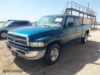 1999 Dodge Ram 1500 with VIN 3B7HC13Y0XG169104, listed as a IAAI auction lot 41936221 with 183,546 mi miles. Bid and sale history available at carsss.com. Image 2.