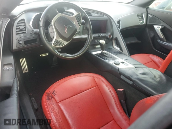 2014 Chevrolet Corvette 1LT with VIN 1G1YB2D74E5116031, listed as a Copart auction lot 74008254 with Not provided miles and Non repairable. Bid and sale history available at DreamBid. Image 8.