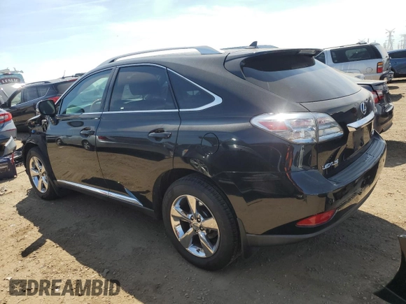 2010 Lexus RX 350 with VIN 2T2BK1BA6AC072743, listed as a Copart auction lot 53139315 with 205,754 mi miles and Salvage Title. Bid and sale history available at carsss.com. Image 2.
