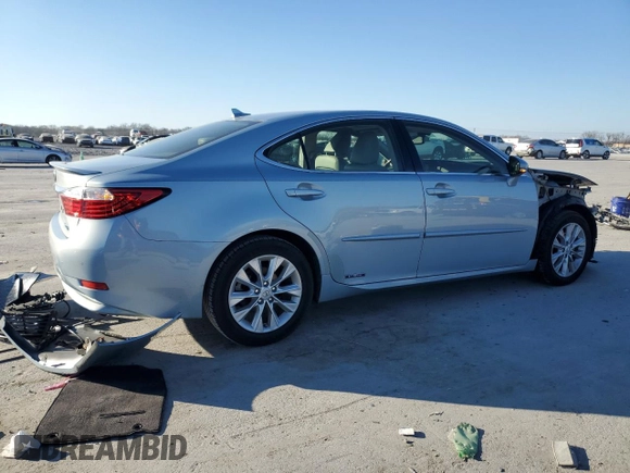 2013 Lexus ES 300h with VIN JTHBW1GG7D2021551, listed as a Copart auction lot 88787585 with 139,532 mi miles and Salvage Title. Bid and sale history available at DreamBid. Image 3.
