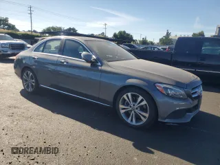 2018 Mercedes-Benz C 300 with VIN 55SWF4JB1JU243530, listed as a Copart auction lot 65441435 with Not provided miles and Clean title. Bid and sale history available at DreamBid. Image 4.