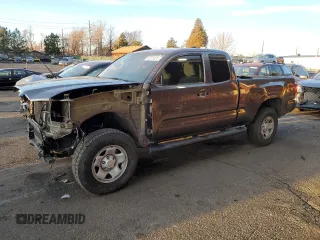 2020 Toyota Tacoma SR with VIN 5TFRX5GN5LX166219, listed as a Copart auction lot 48526935 with 92,727 mi miles and Salvage Title. Bid and sale history available at DreamBid. Image 1.