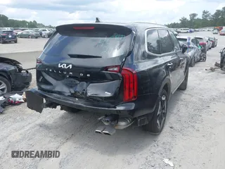 2025 Kia Telluride S with VIN 5XYP6DGC3SG612078, listed as a IAAI auction lot 42694686 with 12,167 mi miles and . Bid and sale history available at DreamBid. Image 4.