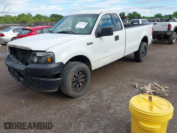2008 Ford F-150 XL with VIN 1FTRF14W48KE23884, listed as a IAAI auction lot 42211632 with 108,014 mi miles and . Bid and sale history available at DreamBid. Image 2.