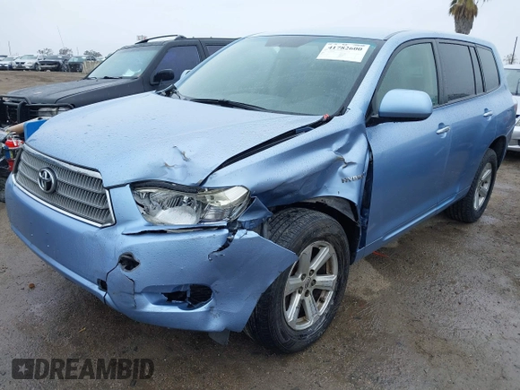 2008 Toyota Highlander Hybrid with VIN JTEEW41A782008949, listed as a IAAI auction lot 41782600 with 109,011 mi miles. Bid and sale history available at carsss.com. Image 22.