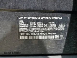 2021 BMW X5 xDrive40i z VIN 5UXCR6C0XM9E79726, wystawiony jako Copart lot #53889335 z przebiegiem 64 221 mil mil oraz Szkoda całkowita • Salvage title. Historia ofert i sprzedaży dostępna na DreamBid. Obrazek 13.