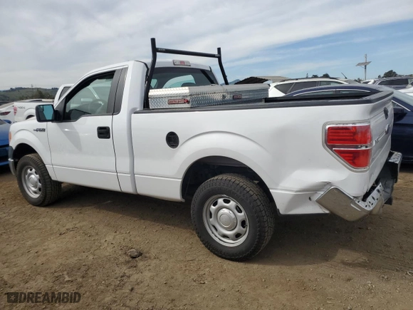 2014 Ford F-150 XL with VIN 1FTMF1CM9EKG07580, listed as a Copart auction lot 47233885 with 125,955 mi miles and Salvage Title. Bid and sale history available at carsss.com. Image 2.