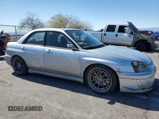 2005 Subaru Impreza Sedan (Natl) WRX with VIN JF1GD29615G500646, listed as a Copart auction lot 46108425 with 151,483 mi miles and Salvage Title. Bid and sale history available at carsss.com. Image 4.
