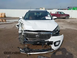 2018 Kia Sorento SX with VIN 5XYPK4A57JG407206, listed as a IAAI auction lot 42378049 with Not provided miles and . Bid and sale history available at DreamBid. Image 12.