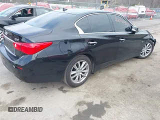 2016 Infiniti Q50 3.0t Premium with VIN JN1EV7AR7GM344539, listed as a IAAI auction lot 42040467 with 162,979 mi miles. Bid and sale history available at carsss.com. Image 4.