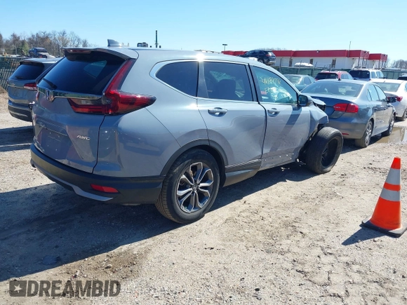 2022 Honda CR-V EX z VIN 2HKRW2H50NH632010, wystawiony jako IAAI lot #41899776 z przebiegiem 29 252 mil mil oraz . Historia ofert i sprzedaży dostępna na DreamBid. Obrazek 4.