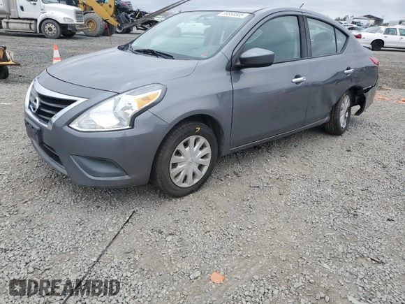 2019 Nissan Versa SV с VIN 3N1CN7AP3KL850281, выставлен на аукционе Copart как лот 59358305 с пробегом 84 906 миль миль и Списание • Salvage title. История ставок и продаж доступна на DreamBid. Изображение 1.
