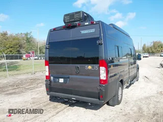 2022 Ram ProMaster Cargo with VIN 3C6MRVJGXNE140109, listed as a IAAI auction lot 41455196 with 7,079 mi miles and . Bid and sale history available at DreamBid. Image 17.
