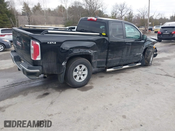 2016 GMC Canyon 4WD SLE with VIN 1GTH6BE30G1388545, listed as a IAAI auction lot 41741212 with 116,972 mi miles. Bid and sale history available at carsss.com. Image 4.
