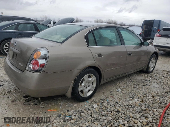 2003 Nissan Altima S with VIN 1N4AL11D43C337878, listed as a Copart auction lot 47036405 with 175,321 mi miles and Salvage Title. Bid and sale history available at carsss.com. Image 3.