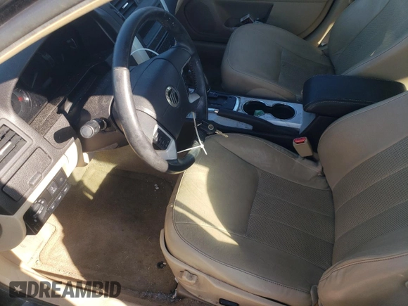 2010 Mercury Milan Premier z VIN 3MEHM0JG6AR615834, wystawiony jako Copart lot #53944795 z przebiegiem 123 436 mil mil oraz Szkoda całkowita • Salvage title. Historia ofert i sprzedaży dostępna na DreamBid. Obrazek 7.