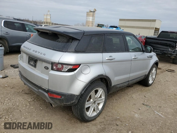 2013 Land Rover Range Rover Evoque Pure Plus with VIN SALVP2BG9DH842455, listed as a Copart auction lot 49491145 with 182,807 mi miles and Salvage Title. Bid and sale history available at carsss.com. Image 3.