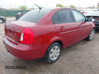 2011 Hyundai Accent GLS with VIN KMHCN4AC8BU597226, listed as a IAAI auction lot 41963682 with 166,020 mi miles and . Bid and sale history available at DreamBid. Image 4.
