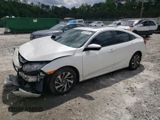 2017 Honda Civic EX z VIN 19XFC2F74HE059914, wystawiony jako Copart lot #55878345 z przebiegiem 108 404 mil mil oraz Szkoda całkowita • Salvage title. Historia ofert i sprzedaży dostępna na DreamBid. Obrazek 1.