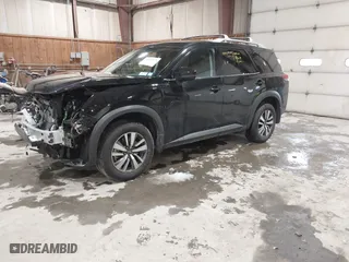 2024 Nissan Pathfinder SL with VIN 5N1DR3CCXRC307679, listed as a IAAI auction lot 41542973 with 2,170 mi miles. Bid and sale history available at carsss.com. Image 2.
