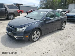 2015 Chevrolet Cruze LT with VIN 1G1PE5SBXF7212389, listed as a Copart auction lot 50538485 with 46,077 mi miles and Salvage Title. Bid and sale history available at carsss.com. Image 1.