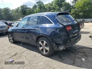 2018 Mercedes-Benz GLC 300 with VIN WDC0G4JBXJV057047, listed as a Copart auction lot 64453315 with 63,320 mi miles and Salvage title. Bid and sale history available at DreamBid. Image 2.