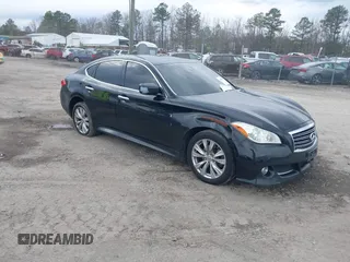 2011 Infiniti M z VIN JN1BY1AR6BM373983, wystawiony jako IAAI lot #41888531 z przebiegiem 166 348 mil mil oraz . Historia ofert i sprzedaży dostępna na DreamBid. Obrazek 1.