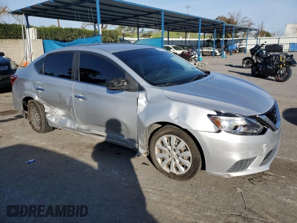 2019 Nissan Sentra S with VIN 3N1AB7AP3KY386671, listed as a Copart auction lot 48887935 with 94,483 mi miles and Salvage Title. Bid and sale history available at carsss.com. Image 4.
