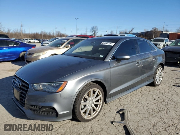 2016 Audi A3 z VIN WAUK8GFF9G1020383, wystawiony jako Copart lot #84548784 z przebiegiem 91 975 mil mil oraz Szkoda całkowita • Salvage title. Historia ofert i sprzedaży dostępna na DreamBid. Obrazek 1.