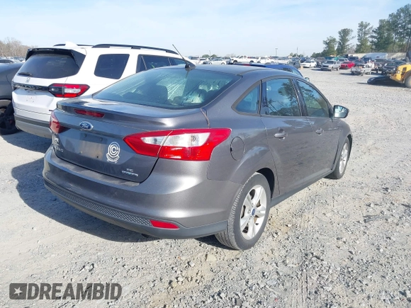 2014 Ford Focus SE with VIN 1FADP3F2XEL315908, listed as a IAAI auction lot 41843004 with 114,203 mi miles. Bid and sale history available at carsss.com. Image 4.