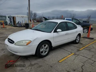 2003 Ford Taurus SES Standard with VIN 1FAFP55U23A123933, listed as a Copart auction lot 50587905 with 191,507 mi miles and Salvage Title. Bid and sale history available at carsss.com. Image 1.