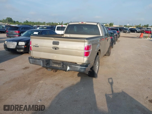 2009 Ford F-150 STX with VIN 1FTRX12819FA17508, listed as a IAAI auction lot 42398615 with 195,393 mi miles and . Bid and sale history available at DreamBid. Image 4.