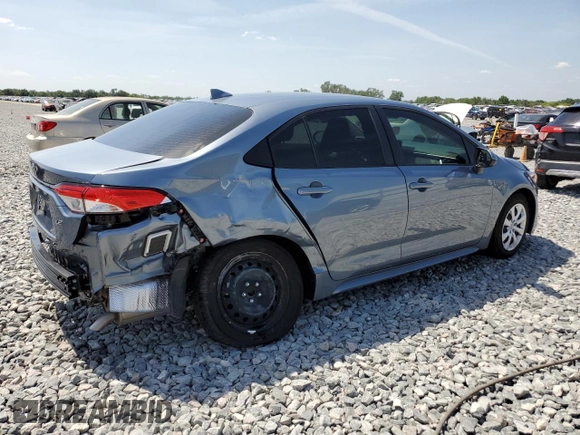 2023 Toyota Corolla LE with VIN JTDB4MEE7P3009652, listed as a Copart auction lot 54537845 with 16,208 mi miles and Salvage Title. Bid and sale history available at DreamBid. Image 3.
