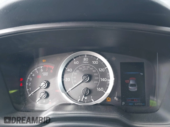 2022 Toyota Corolla LE with VIN 5YFEPMAE6NP348613, listed as a IAAI auction lot 41709618 with 64,406 mi miles and . Bid and sale history available at DreamBid. Image 7.