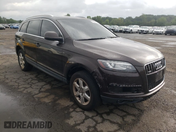 2014 Audi Q7 3.0T Premium with VIN WA1CGAFE5ED002578, listed as a Copart auction lot 65408924 with 99,000 mi miles and Salvage Title. Bid and sale history available at carsss.com. Image 4.