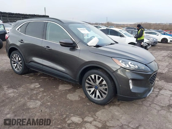 2020 Ford Escape Titanium Hybrid с VIN 1FMCU9DZ2LUB92948, выставлен на аукционе IAAI как лот 41886609 с пробегом Не указан миль и . История ставок и продаж доступна на DreamBid. Изображение 1.