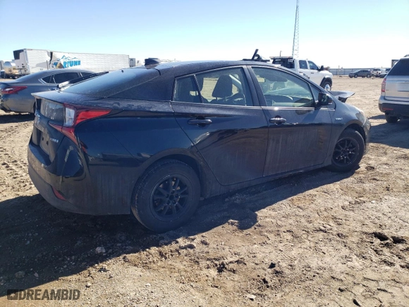 2022 Toyota Prius L Eco with VIN JTDKAMFU6N3157707, listed as a Copart auction lot 43659145 with 73,588 mi miles and Salvage Title. Bid and sale history available at carsss.com. Image 3.